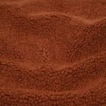 Tissu lainage bouclette Oreo - Terracotta