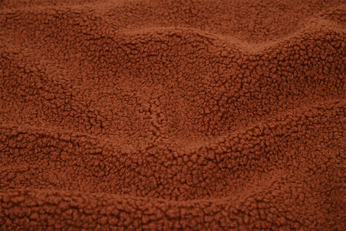 3665269301694_5 Tissu lainage bouclette Oreo - Terracotta – Image 1