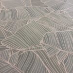 Toile de bâche imprimée Outdoor Teflon Sunny - Bali Vert d'eau