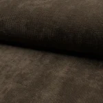Tissu velours côtelé - Marron foncé