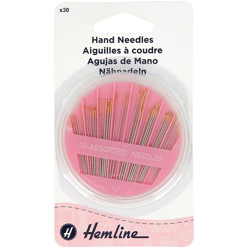 Aiguilles à coudre main - assortiment de 30 Aiguilles à coudre main - assortiment de 30