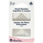 Aiguilles à coudre main n° 8 - lot de 20