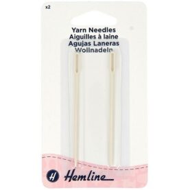 Aiguilles à laine en plastique - lot de 2