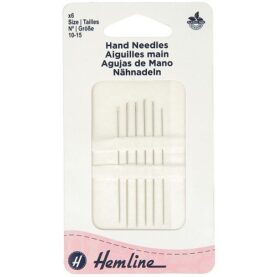 Aiguilles à perles n° 10 à 15 - lot de 6