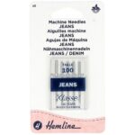 Aiguilles machine à coudre jeans - taille 100/16 - lot de 5