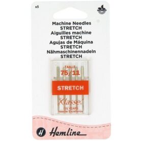 Aiguilles machine à coudre stretch - taille 75/11 - lot de 5