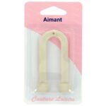 Aimant fer à cheval ramasse-épingles
