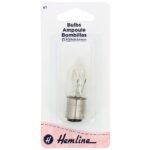 Ampoule de machine à coudre type A - baïonnette 15 W