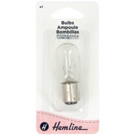 Ampoule de machine à coudre type B - baïonnette 15 W
