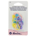 Anneaux marqueurs à ouverture pour tricot - lot de 16