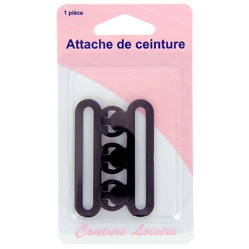 Attache de ceinture noire Attache de ceinture noire