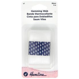 Bande thermocollante pour ourlet 38 mm - 5 m