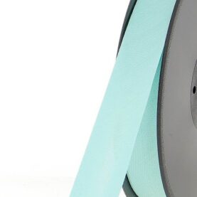 Biais polycoton 20 mm au mètre - Bleu aqua (953)