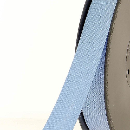 Biais polycoton 20 mm au mètre - Bleu ciel doux (965) Biais polycoton 20 mm au mètre - Bleu ciel doux (965)