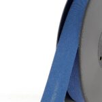 Biais polycoton 20 mm au mètre - Bleu cobalt (971)