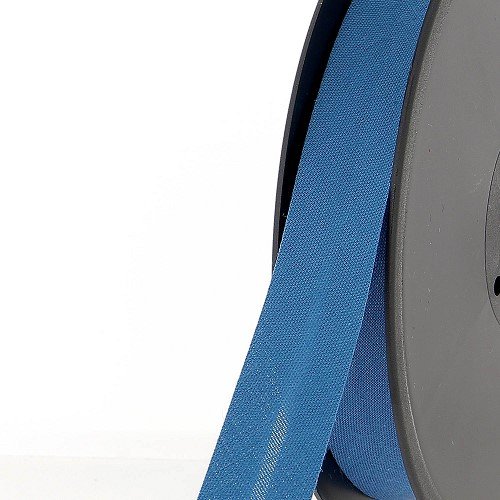 Biais polycoton 20 mm au mètre - Bleu France (871) Biais polycoton 20 mm au mètre - Bleu France (871)