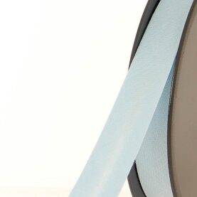Biais polycoton 20 mm au mètre - Bleu glacier (804)