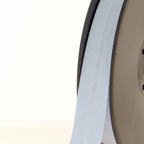 Biais polycoton 20 mm au mètre - Bleu layette (904) Biais polycoton 20 mm au mètre - Bleu layette (904)