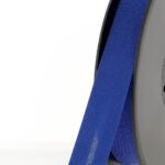 Biais polycoton 20 mm au mètre - Bleu roi (813)