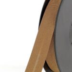 Biais polycoton 20 mm au mètre - Camel (944)