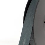 Biais polycoton 20 mm au mètre - Gris anthracite (968)