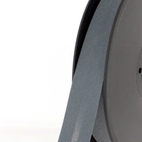 Biais polycoton 20 mm au mètre - Gris ardoise (887)