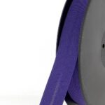 Biais polycoton 20 mm au mètre - Indigo (957)