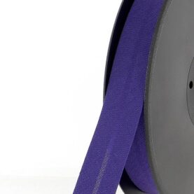 Biais polycoton 20 mm au mètre - Indigo (957)
