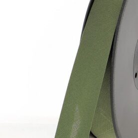 Biais polycoton 20 mm au mètre - Kaki (926)