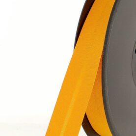 Biais polycoton 20 mm au mètre - Mandarine (933)