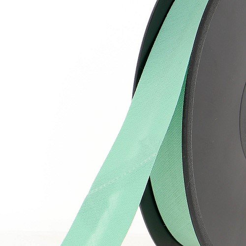 Biais polycoton 20 mm au mètre - Menthe (935) Biais polycoton 20 mm au mètre - Menthe (935)