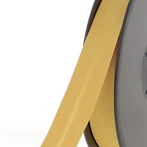 Biais polycoton 20 mm au mètre - Ocre doré (954) Biais polycoton 20 mm au mètre - Ocre doré (954)
