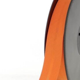 Biais polycoton 20 mm au mètre - Potiron (961)