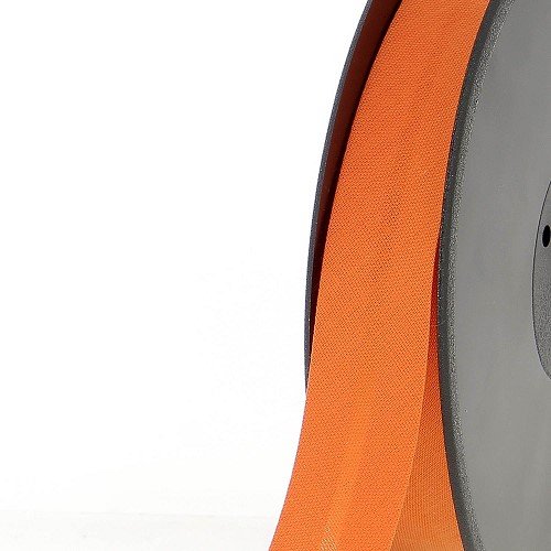Biais polycoton 20 mm au mètre - Potiron (961) Biais polycoton 20 mm au mètre - Potiron (961)