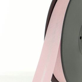 Biais polycoton 20 mm au mètre - Rose pâle (905)