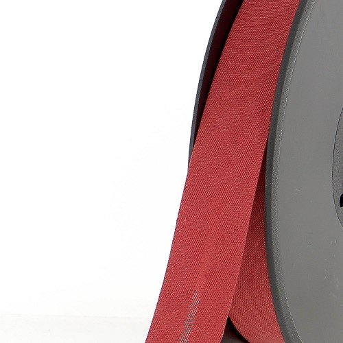 Biais polycoton 20 mm au mètre - Rouge (884) Biais polycoton 20 mm au mètre - Rouge (884)