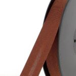 Biais polycoton 20 mm au mètre - Rouille (886)