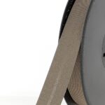 Biais polycoton 20 mm au mètre - Taupe foncé (964)