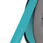 Biais polycoton 20 mm au mètre - Turquoise (955)