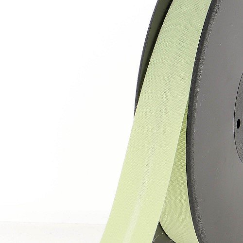 Biais polycoton 20 mm au mètre - Vert amande (911) Biais polycoton 20 mm au mètre - Vert amande (911)