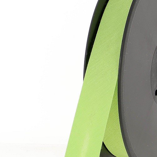 Biais polycoton 20 mm au mètre - Vert anis (873) Biais polycoton 20 mm au mètre - Vert anis (873)
