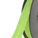 Biais polycoton 20 mm au mètre - Vert anis vif (973)