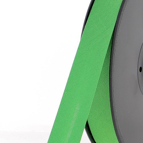 Biais polycoton 20 mm au mètre - Vert émeraude clair (962) Biais polycoton 20 mm au mètre - Vert émeraude clair (962)