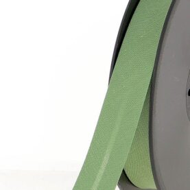 Biais polycoton 20 mm au mètre - Vert sauge (812)