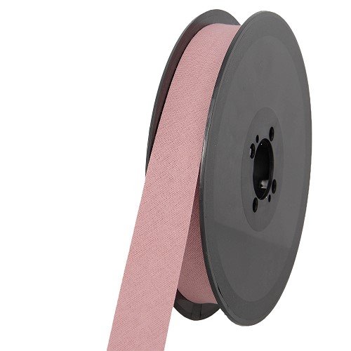 Biais polycoton 20 mm au mètre - Vieux rose (749) Biais polycoton 20 mm au mètre - Vieux rose (749)