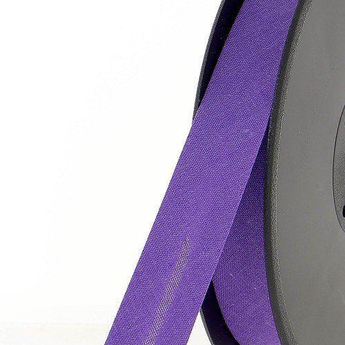 Biais polycoton 20 mm au mètre - Violet (939) Biais polycoton 20 mm au mètre - Violet (939)