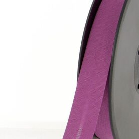 Biais polycoton 20 mm au mètre - Violine (882)