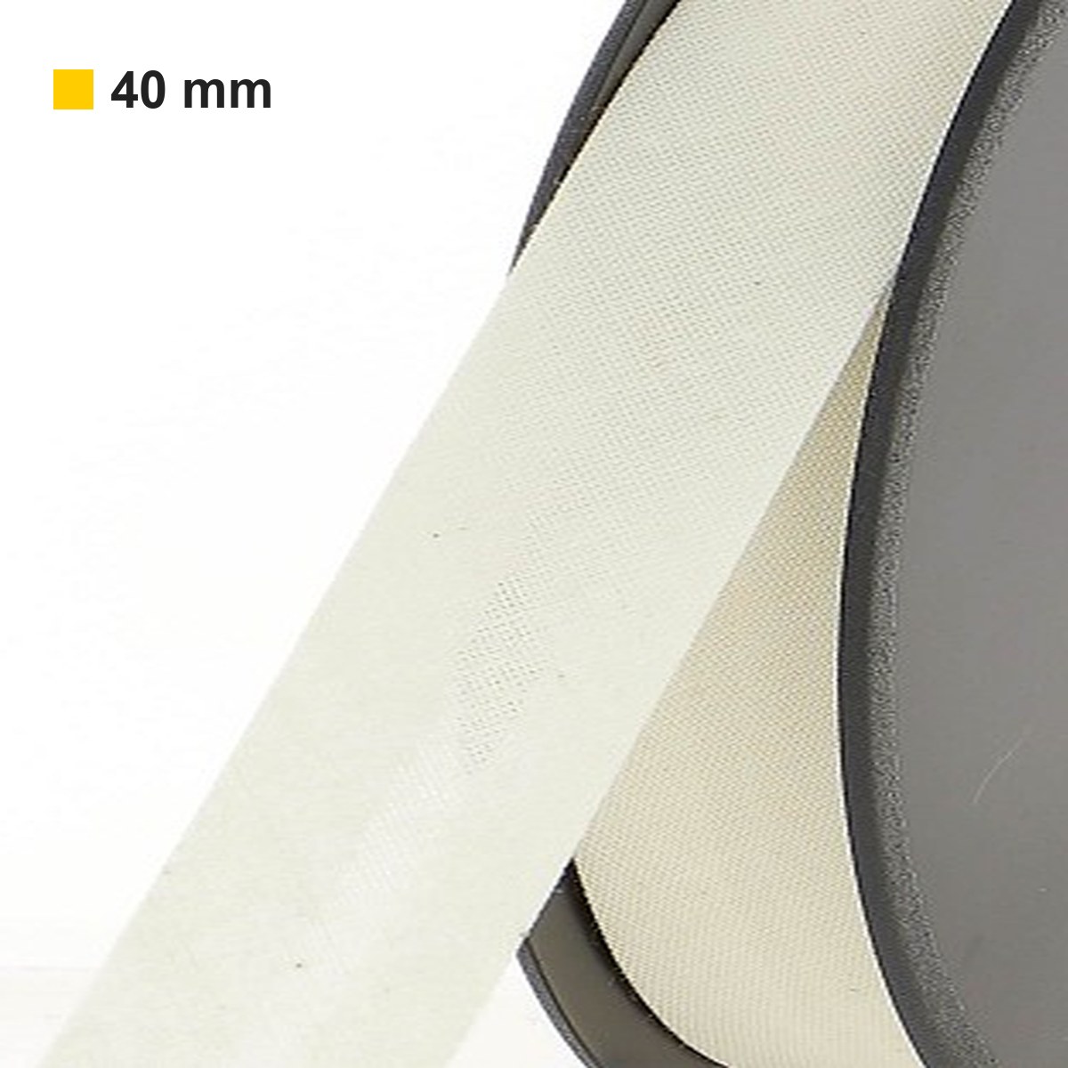 Biais polycoton 40 mm au mètre - Écru (903) Biais polycoton 40 mm au mètre - Écru (903)