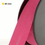 Biais polycoton 40 mm au mètre - Fuchsia (920)