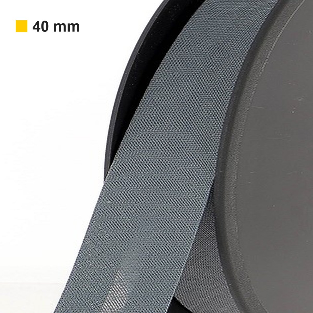 Biais polycoton 40 mm au mètre - Gris ardoise (887) Biais polycoton 40 mm au mètre - Gris ardoise (887)